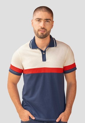 Polo Hombre Multicolor Mp 115121 MP