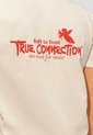 Camiseta Hombre Crema Mp 115118 de MP