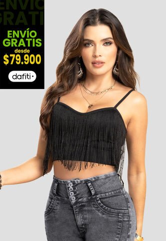Blusa Mujer Negro Mp 104370 MP