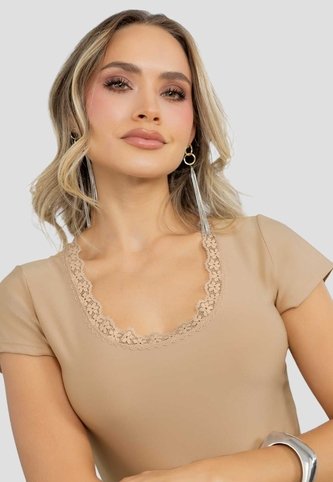 Blusa Mujer Latte Mp 115345 MP