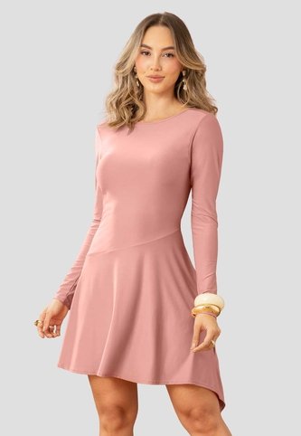 Vestido Mujer Rosa Polvo Mp 115350 MP