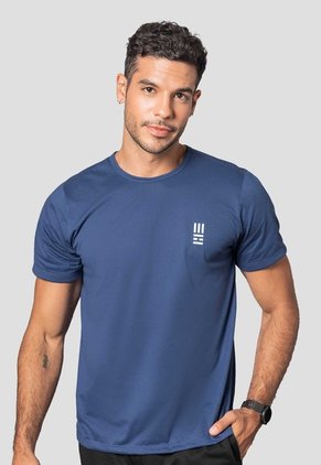 Camiseta Hombre Azul Profundo Mp 7766