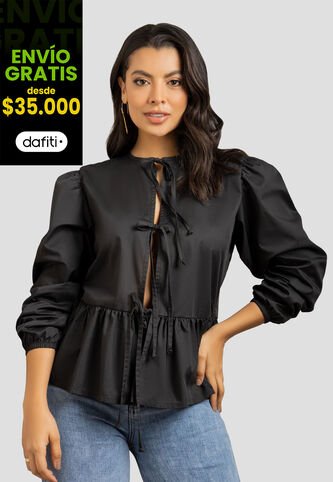 Blusa Mujer Negro Mp 112043 MP