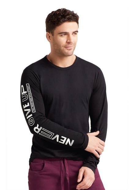 Camibuzo Hombre Negro Mp 71060