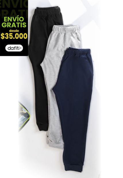 Jogger Infantil Gris Mp 2126