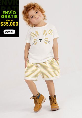 Conjunto Infantil Masculino Multicolor Mp 101230 MP