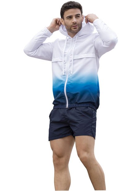 Chaqueta Hombre Blanco Mp 34803