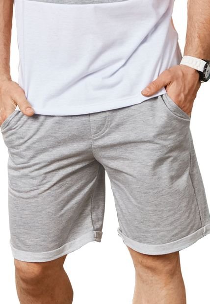 Bermuda Para Hombre Gris Jaspe MP