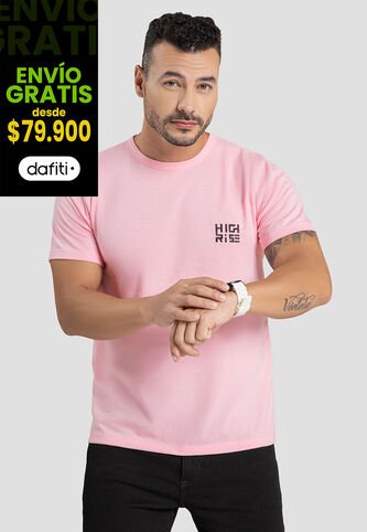 Camiseta Hombre Rosado Mp 101746 MP