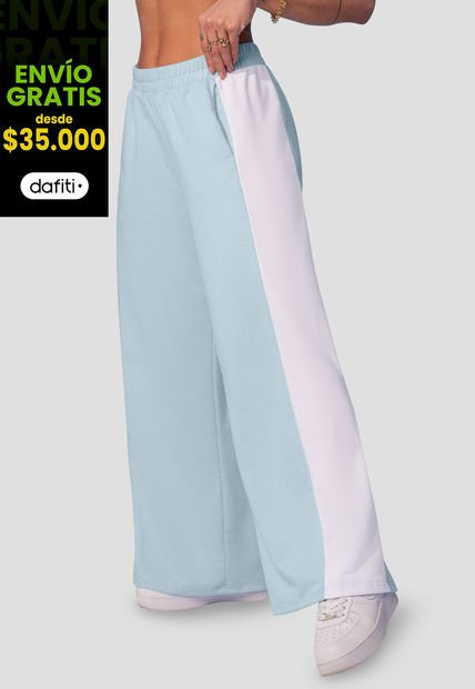 Pantalón Mujer Azul Baby Mp 107867