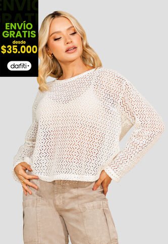 Blusa Mujer Crudo Mp 108360 MP