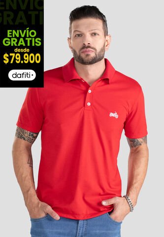Polo Hombre Rojo Mp 101105 MP