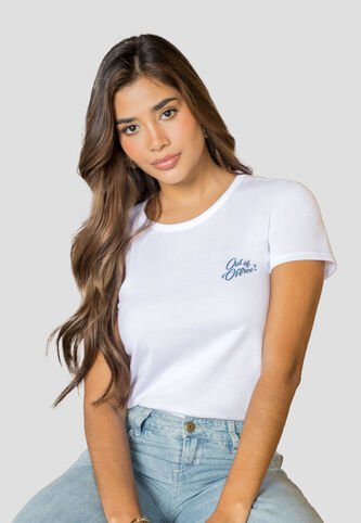 Camiseta Mujer Blanco Mp 113727 MP