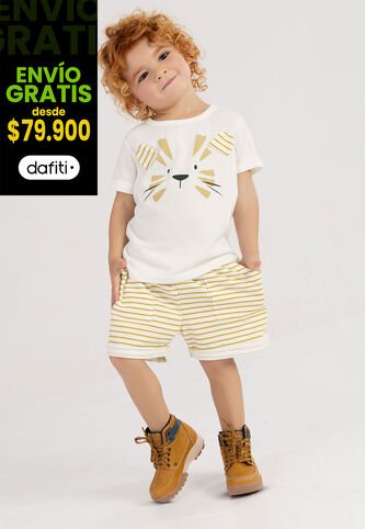 Conjunto Infantil Masculino Multicolor Mp 101230 MP