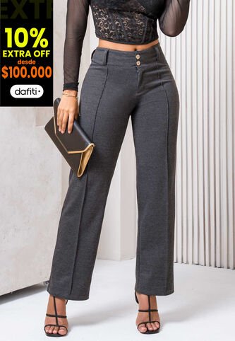 Pantalón Mujer Negro Cross Mp 1072 MP