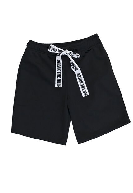 Bermuda Infantil Negro Mp 92851