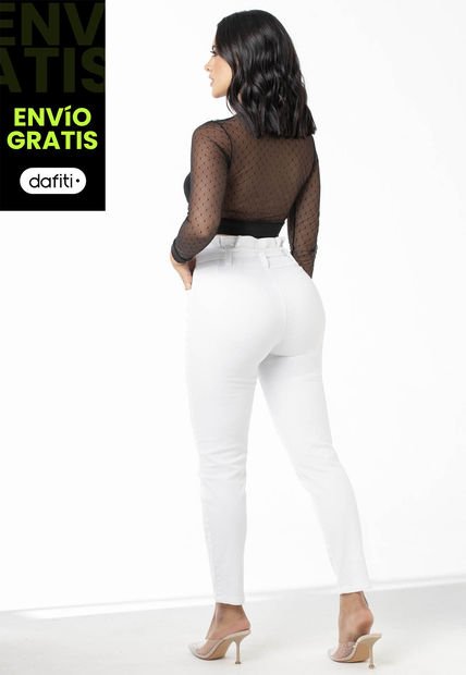 Pantalón Mujer Blanco Mp 86913