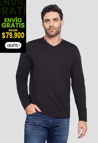 Camibuzo Hombre Negro Mp 102564 MP