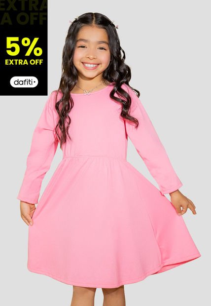 Vestido Paq X2 Infantil Femenino Multicolor Mp 105430