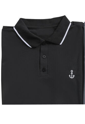 Polo Hombre Negro Mp 102477 MP