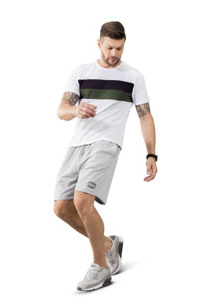 Bermuda Hombre Gris Mp 3348