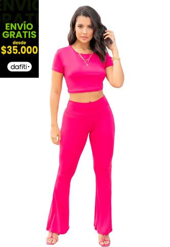 Conjunto Mujer Fucsia Mp 747 MP