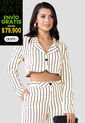 Blazer Mujer Blanco Mp 100294 de MP