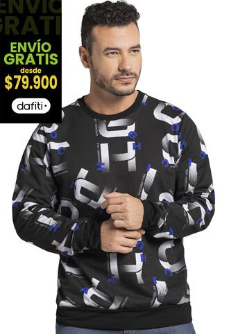 Buzo Hombre Negro Mp 100169 MP