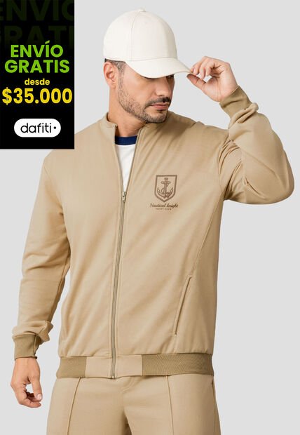 Buzo Hombre Latte Mp 110522