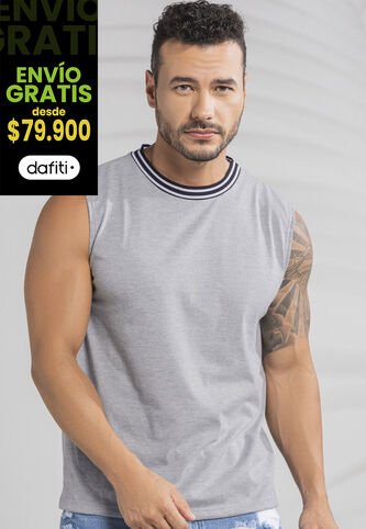 Camisilla Hombre Gris Mp 101775 MP