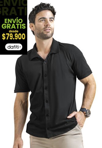 Camisa Hombre Negro Mp 6527 MP