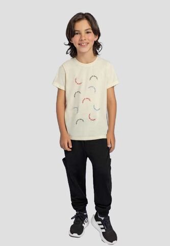 Conjunto Infantil Niños Crema-Negro Mp 111140 MP