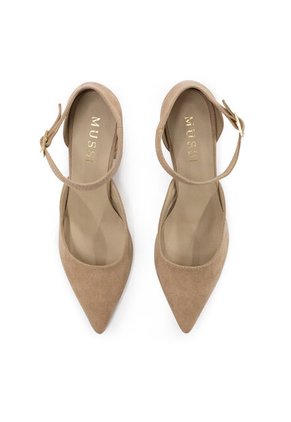 Tacones Mussi Ersa Color Nude Para Mujer