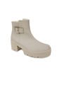Botin Tractorado Mussi Rikku Color Beige Para Mujer de Mussi