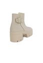 Botin Tractorado Mussi Rikku Color Beige Para Mujer de Mussi