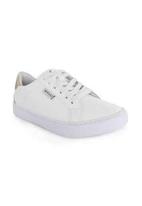 Tenis Mussi Aqua Color Blanco Para Mujer