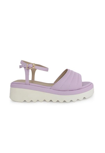 Sandalia Chunky Mussi Teheran Color Lila Para Mujer