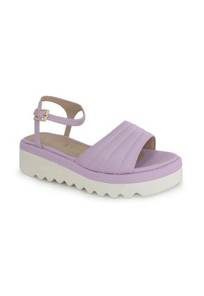 Sandalia Chunky Mussi Teheran Color Lila Para Mujer