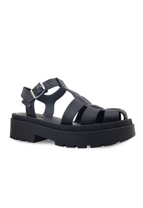 Sandalia Chunky De Sintético Lisa