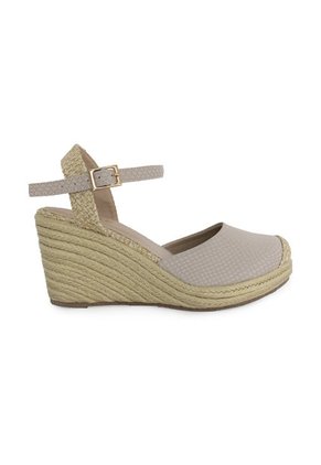 Sandalia Plataforma Mussi Ayiana Color Nude Para Mujer