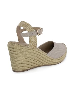 Sandalia Plataforma Mussi Ayiana Color Nude Para Mujer