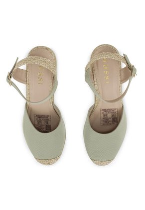 Sandalia Plataforma Mussi Ayiana Color Menta Para Mujer