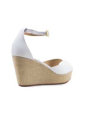 Sandalia Plataforma De Cuero Lotus