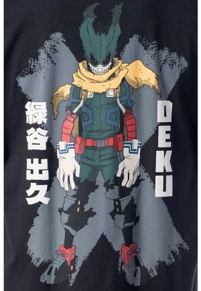 Camiseta De My Hero Academia Oversized Fit Para Hombre S