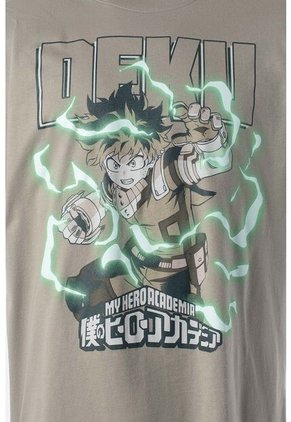 Camiseta My Hero Academia Oversized Fit Para Hombre M