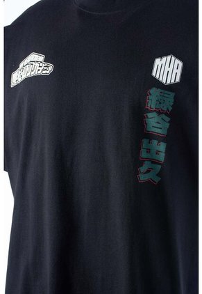 Camiseta De My Hero Academia Oversized Fit Para Hombre XS