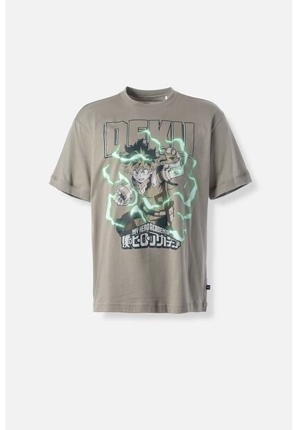 Camiseta My Hero Academia Oversized Fit Para Hombre XS