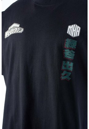 Camiseta De My Hero Academia Oversized Fit Para Hombre L