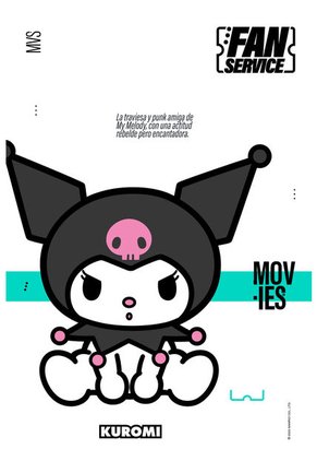 Pack X2 Panties My Melody & Kuromi Negro Y Lila Para Mujer L