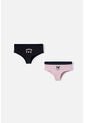 Pack X2 Panties My Melody & Kuromi Negro Y Lila Para Mujer S de My Melody & Kuromi